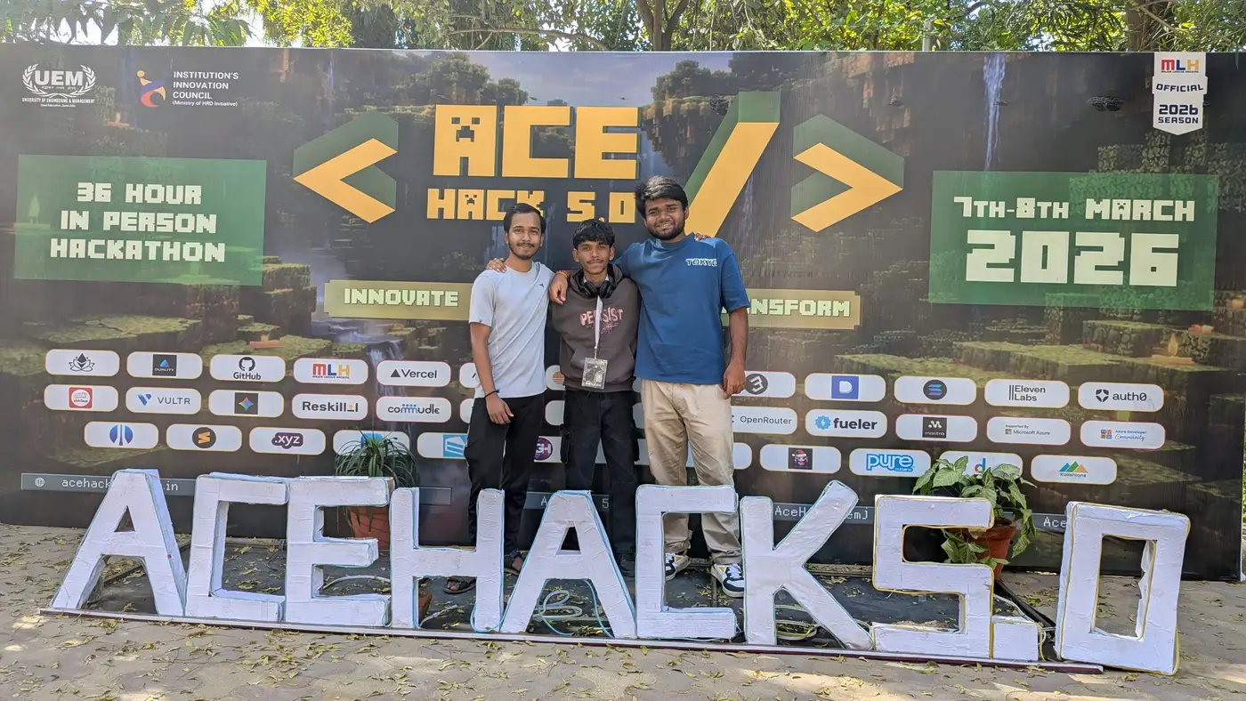 Memories from AceHack 5.0 — A collection of memories from AceHack 5.0 — long build hours, a team that kept going, and the people met along the way.