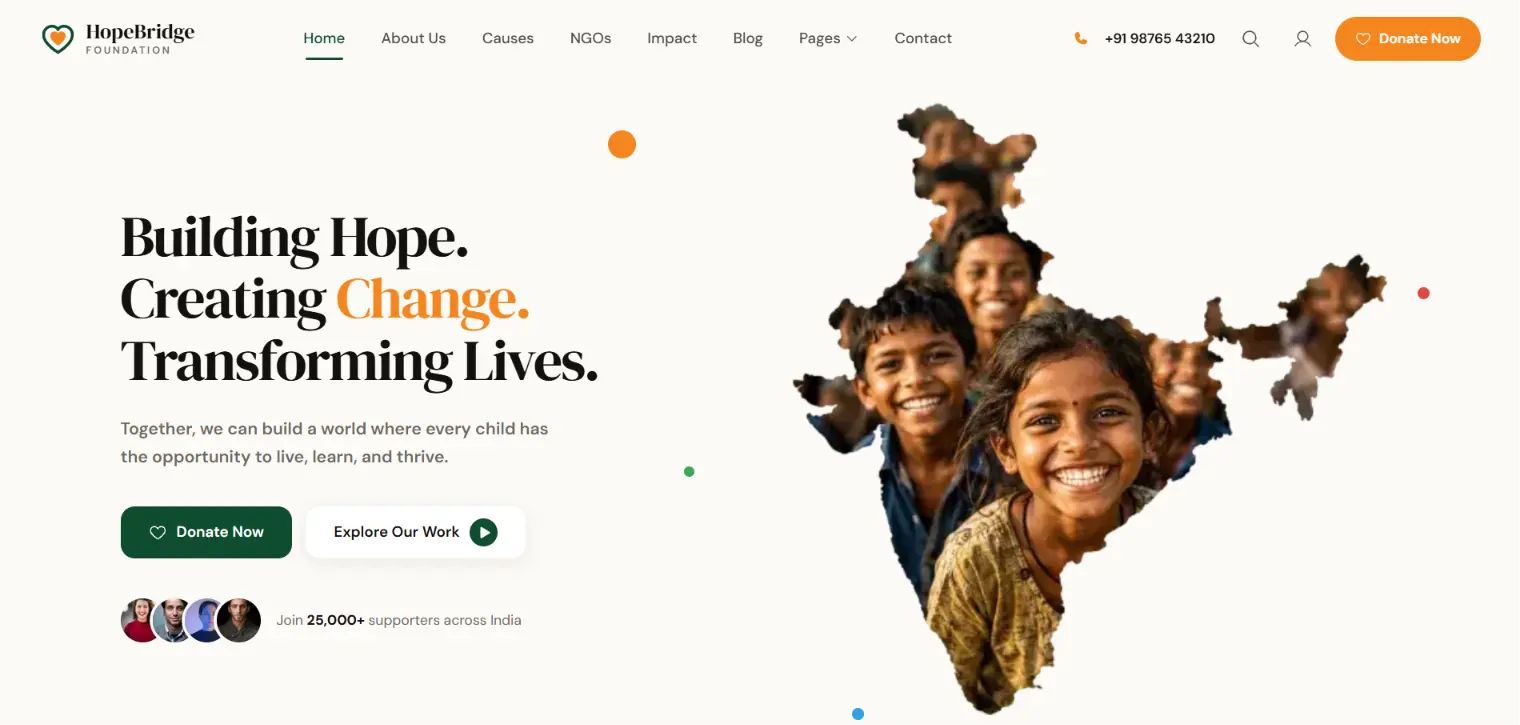 HopeBridge preview